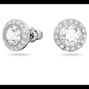 1 Pair of  stud Authentic Swarovski “Angelic”  pierced earrings.